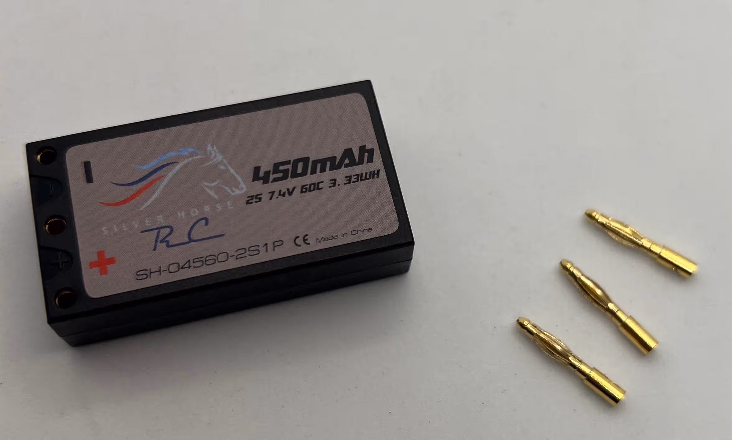 450mAh Power LiPo Hard Case Battery